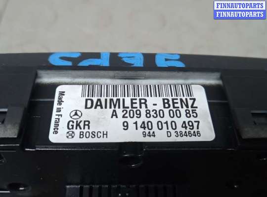 купить блок управления печки и климат-контроля на MERCEDES BENZ CLK C209
