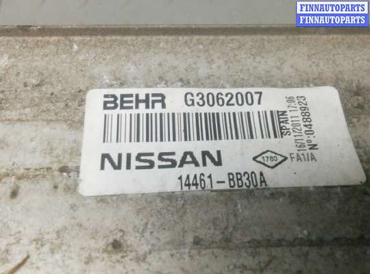 купить радиатор интеркулера на NISSAN QASHQAI J10
