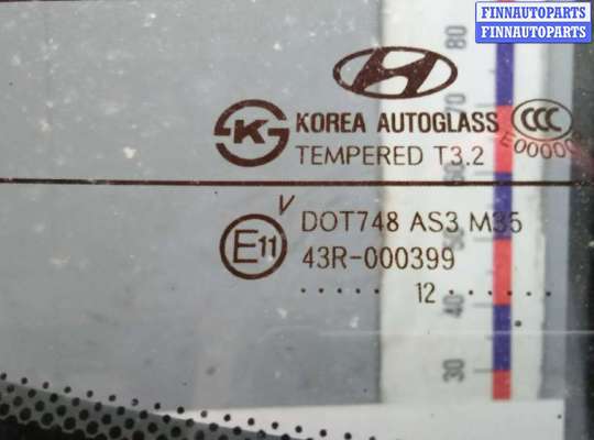 Стекло заднее на Hyundai Santa Fe II (CM)
