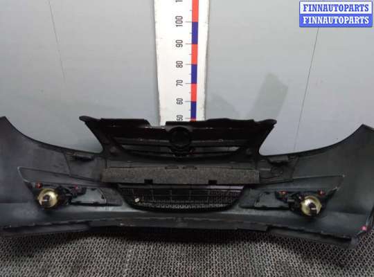 Бампер передний на Opel Corsa D