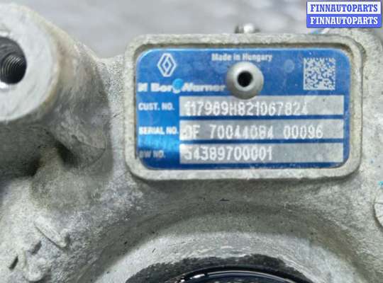 купить турбина дизельная на RENAULT SCENIC 3