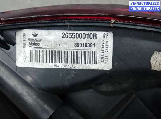 купить фонарь задний правый на RENAULT MEGANE 3