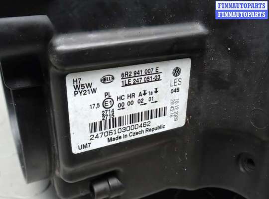 Фара передняя на Volkswagen Polo Mk5 (6R/6C)