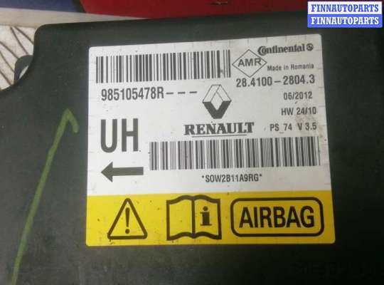 блок управления airbag RN1035849 на RENAULT MEGANE 3