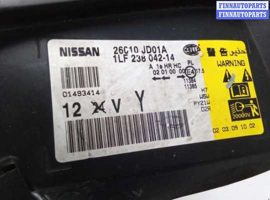 купить фара правая на NISSAN QASHQAI J10