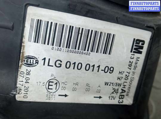 Фара передняя на Opel Astra J