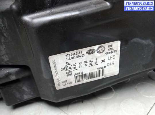 купить фара левая на SKODA SUPERB 2