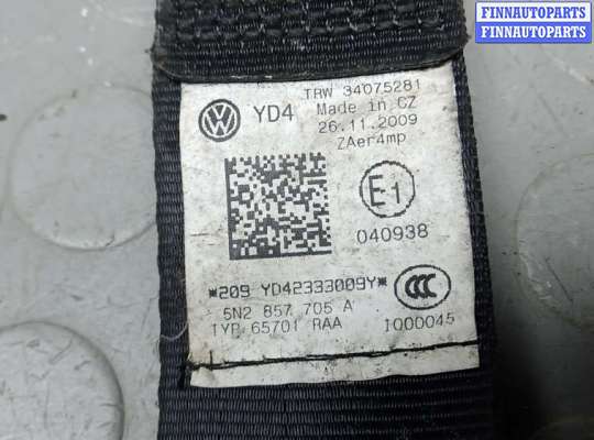 купить ремень безопасности с пиропатроном сиденья переднего на VOLKSWAGEN TIGUAN 1