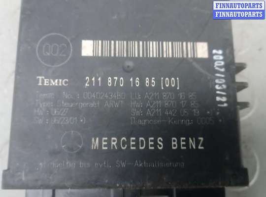 купить блок управления на MERCEDES BENZ E-CLASS W211