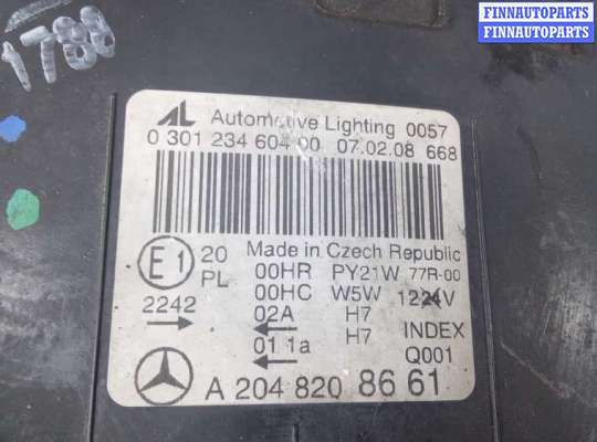 купить фара правая на MERCEDES BENZ C-CLASS W204