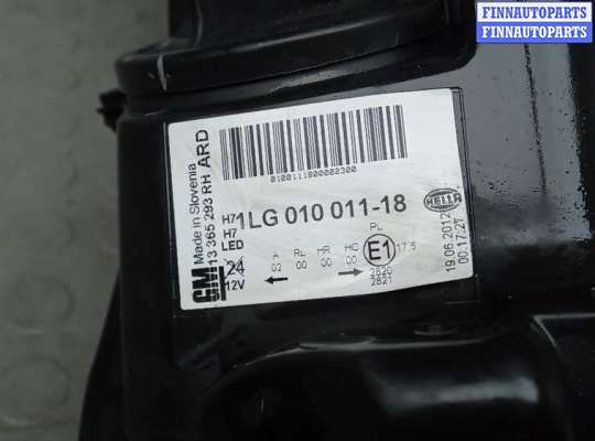 купить фара правая на OPEL ASTRA J