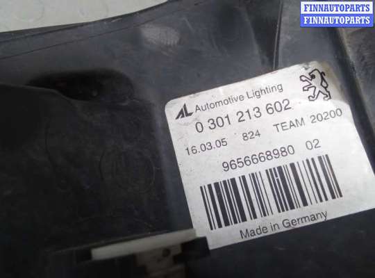 купить фара правая на PEUGEOT 407