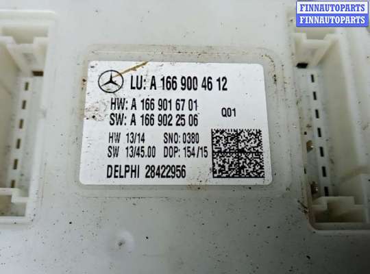 купить блок комфорта на MERCEDES BENZ M-CLASS W166