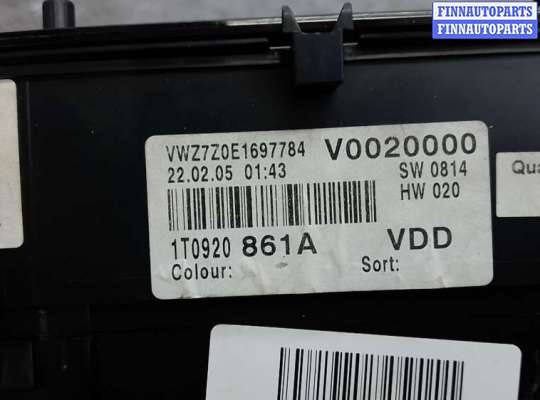 купить щиток приборов на VOLKSWAGEN TOURAN (1T1, 1T2)