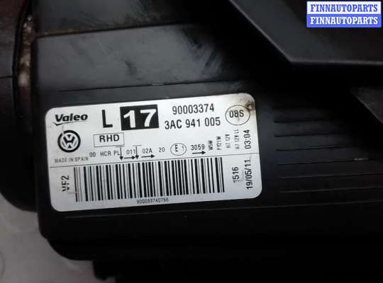 купить фара левая на VOLKSWAGEN PASSAT B7