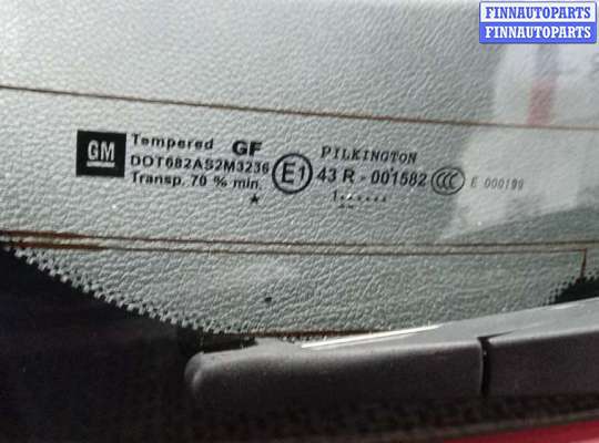 Стекло заднее на Opel Astra J