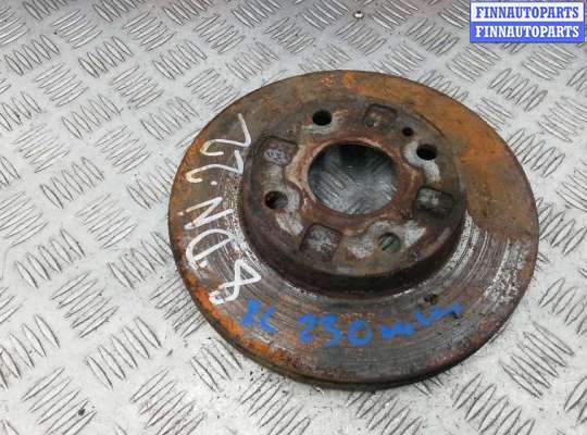 диск тормозной передний MZ631238 на MAZDA 323 BJ