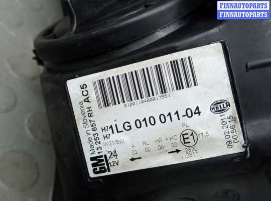 купить фара правая на OPEL ASTRA J