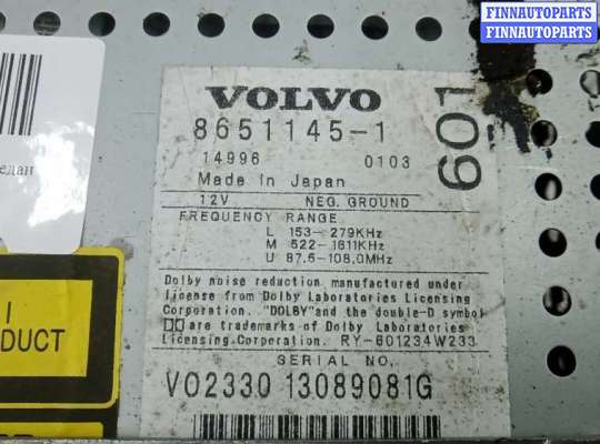 Магнитола на Volvo S80 I (TS, XY)