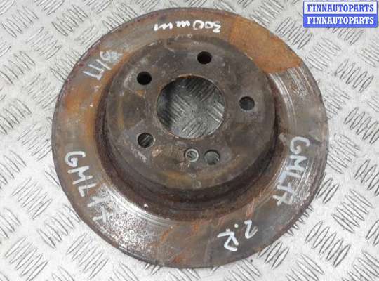 диск тормозной задний MB1587842 на MERCEDES BENZ C-CLASS W204