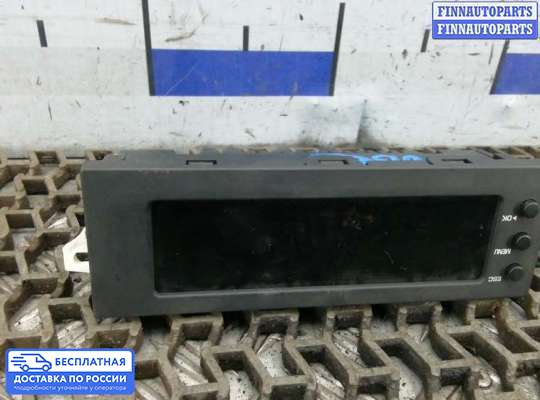 Дисплей бортового компьютера на Citroen C3 I