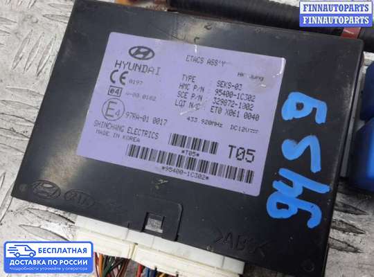 ЭБУ ДВС (блок управления двигателем) на Hyundai Getz
