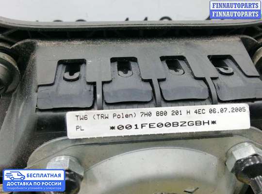 Подушка безопасности водителя (AirBag) на Volkswagen Transporter T5