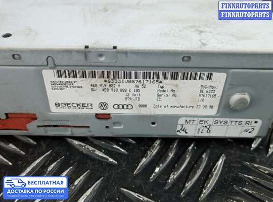 Аудиотехника на Audi A5 (8T)