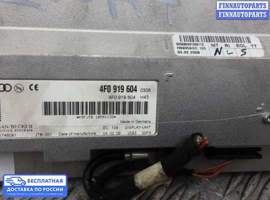 Дисплей бортового компьютера на Audi A5 (8T)