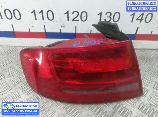 Фонарь задний на Audi A4 (8K, B8)
