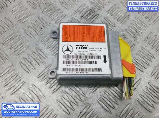 ЭБУ AIRBAG (электронный блок управления подушками безопасности) на Mercedes-Benz ML (W163)