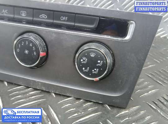 Блок управления печкой на Volkswagen Golf VII (5G)