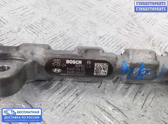 Рампа (рейка) топливная на Hyundai ix35 I / Tucson II (LM)