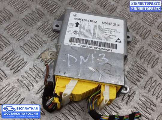 ЭБУ AIRBAG (электронный блок управления подушками безопасности) на Mercedes-Benz C (W204)