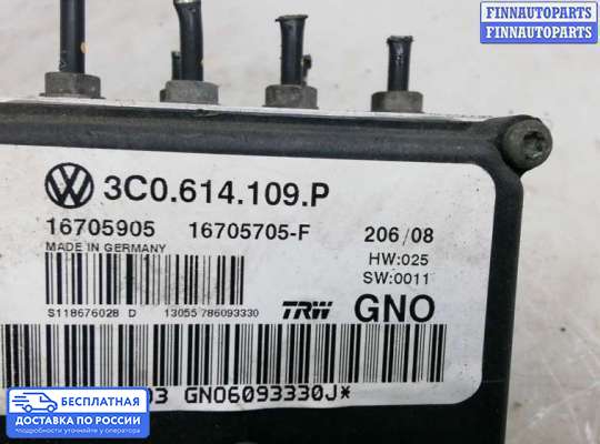 Блок ABS на Volkswagen Passat CC (357)