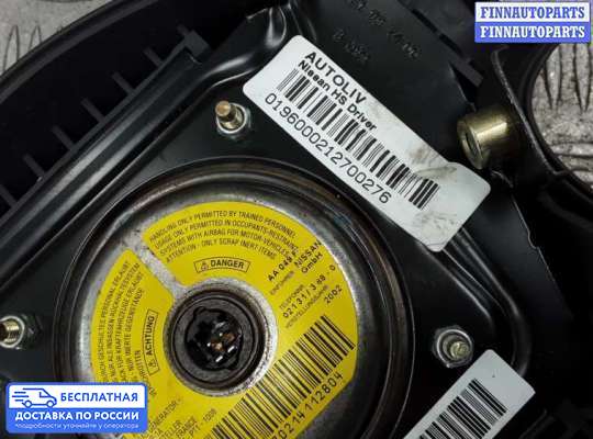 Подушка безопасности водителя (AirBag) на Nissan Almera II N16