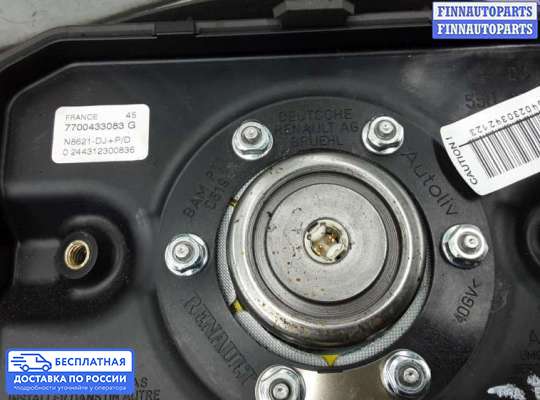 Подушка безопасности водителя (AirBag) на Renault Scenic I