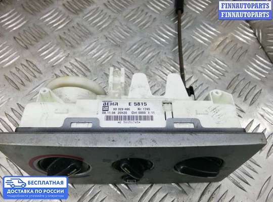 Блок управления печкой на Opel Meriva A