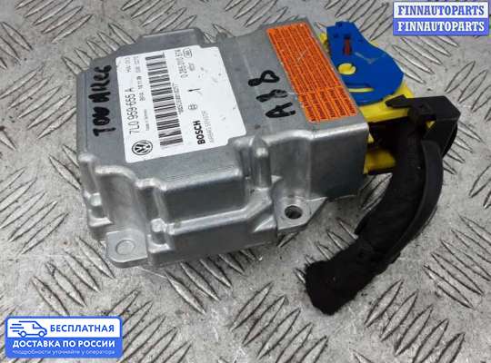 ЭБУ AIRBAG (электронный блок управления подушками безопасности) на Volkswagen Touareg II (7P)