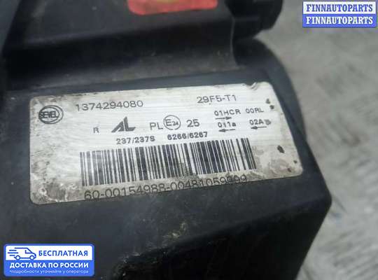 Фара передняя на Peugeot Boxer II (250/290)