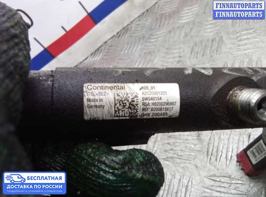 Рампа (рейка) топливная на Nissan Qashqai I (J10)