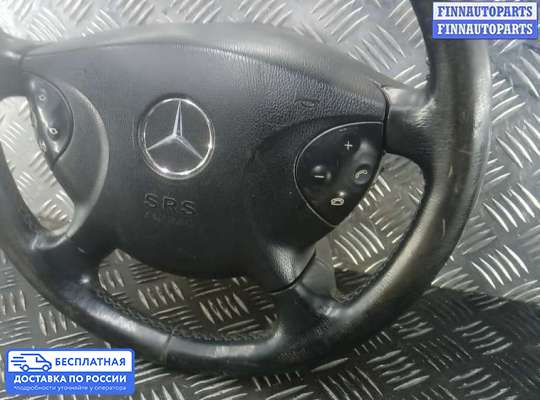 Подушка безопасности водителя (AirBag) на Mercedes-Benz E (W211)