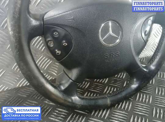 Подушка безопасности водителя (AirBag) на Mercedes-Benz E (W211)