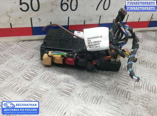 Блок управления печкой на Volkswagen Phaeton (3D)