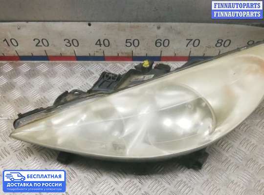 Фара передняя на Peugeot 207