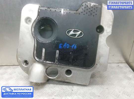 Крышка ДВС (декоративная) на Hyundai Santa Fe II (CM)