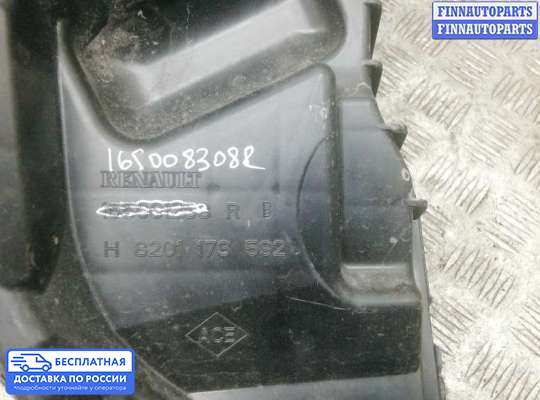 Корпус воздушного фильтра на Renault Duster