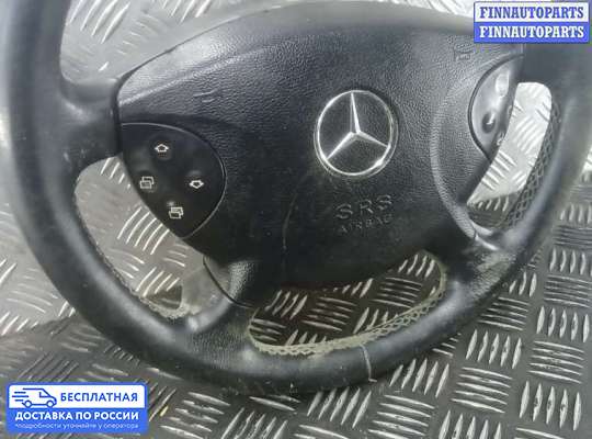 Подушка безопасности водителя (AirBag) на Mercedes-Benz E (W211)