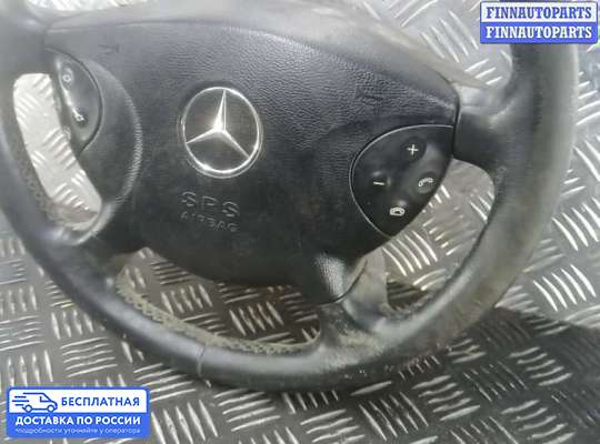 Подушка безопасности водителя (AirBag) на Mercedes-Benz E (W211)