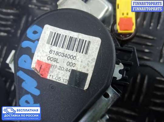 Ремень безопасности на Skoda Yeti (5L)